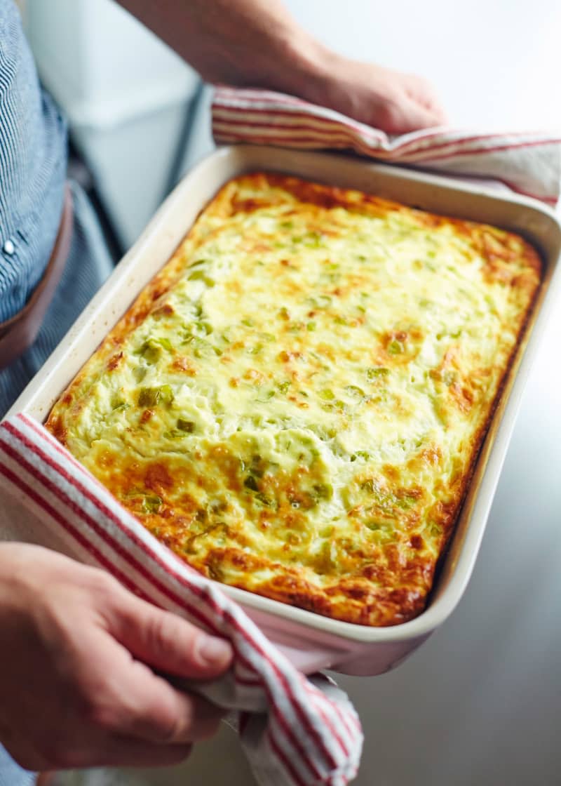 Easy Hatch Chile Egg Casserole