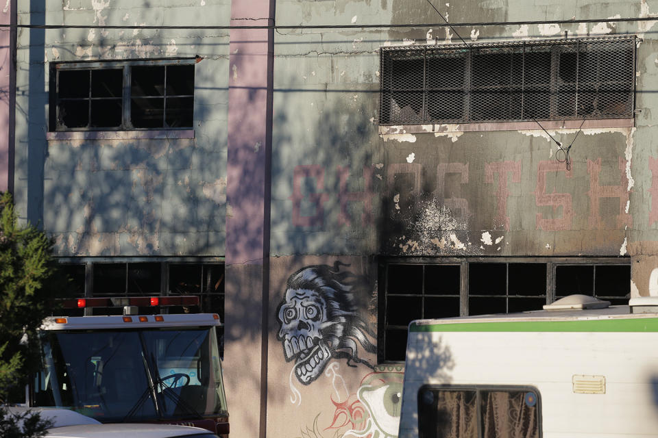 Fatal warehouse fire in Oakland