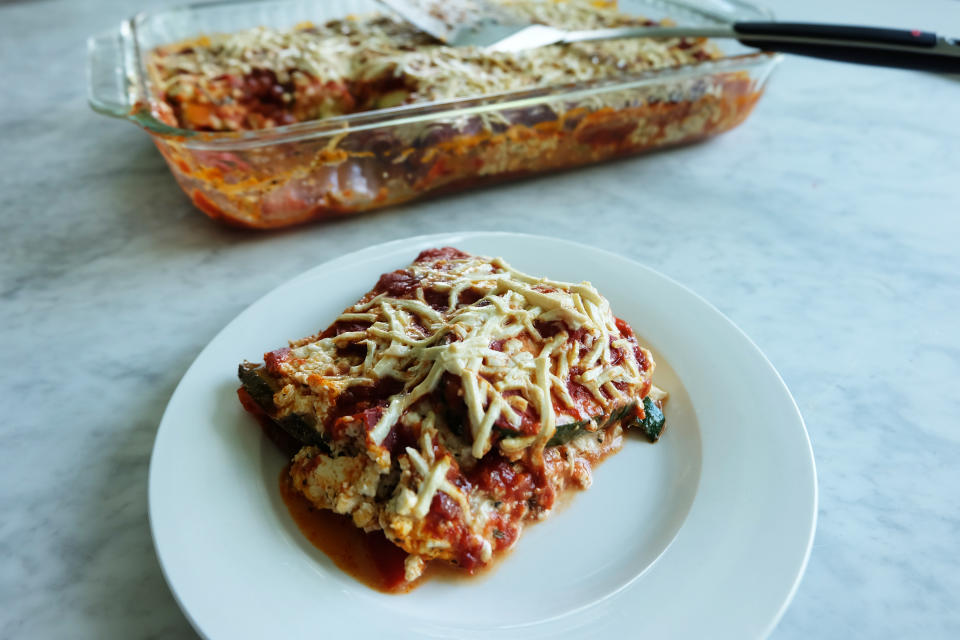 Gluten Free Vegan Zucchini Lasagna