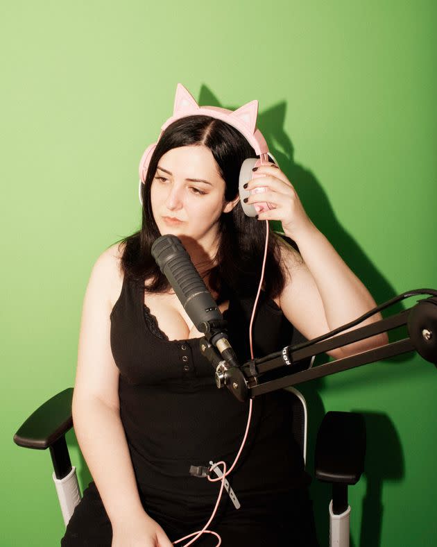 Clara Sorrenti, also known as Keffals online, at her home in Ontario, Canada, June 14, 2022. (Photo: The Washington Post via Getty Images)