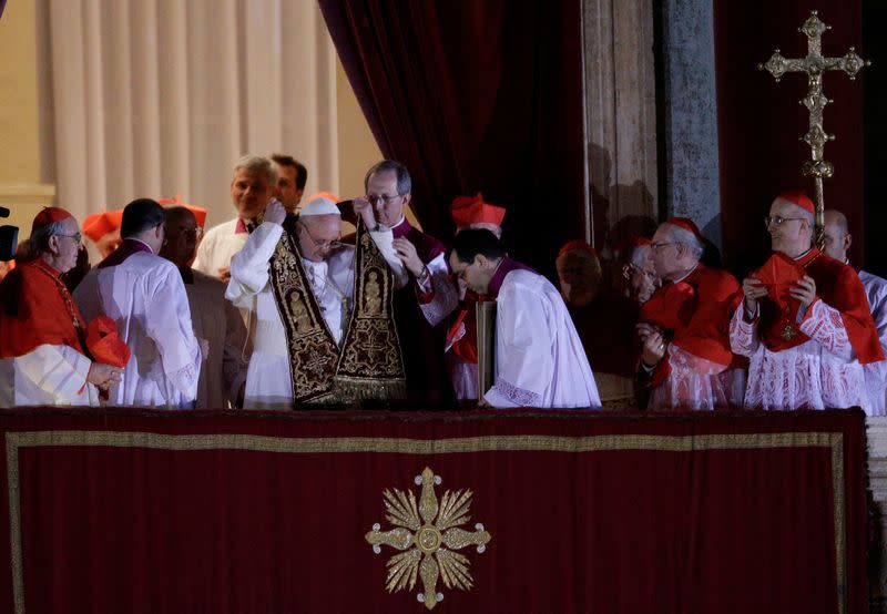 FILE PHOTO: 10th anniversary of Pope Francis' papacy