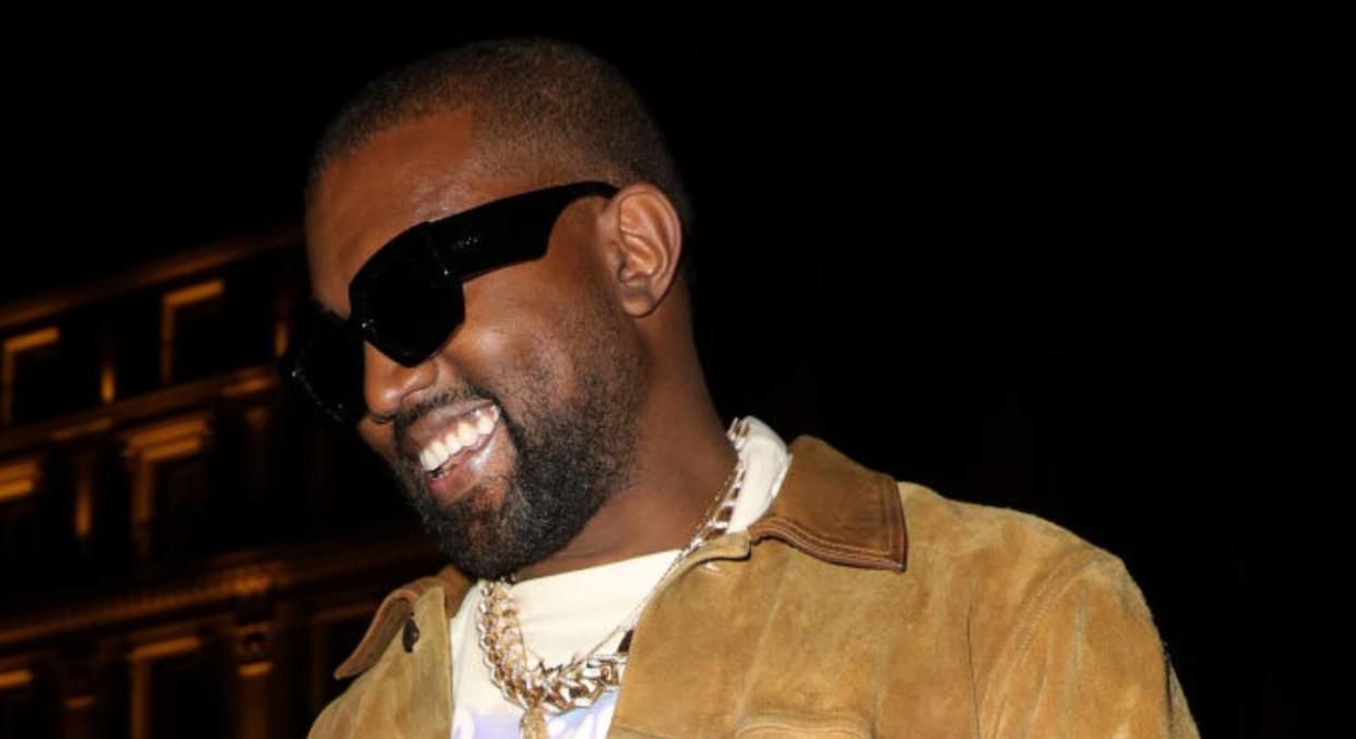 Kanye West’s Yeezy slides debut tomorrow. (Getty Images) 