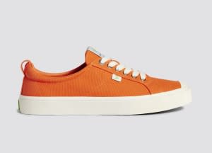 orange sneakers