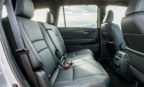 <p>But Honda squarely nails those details necessary to be a legit family-hauling utility wagon. The Passport is a picture of pragmatic service largely thanks to enormous interior space. Its pillars are thin and pushed far away, its greenhouse is massive, and it provides the most cargo volume here.</p>
