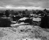 <p>It doesn't snow very often in Los Angeles – almost rarely – but in January 1932, the City of Angels got <a href="https://www.wunderground.com/cat6/how-rare-snowfall-sea-level-california" rel="nofollow noopener" target="_blank" data-ylk="slk:2 inches of snow;elm:context_link;itc:0;sec:content-canvas" class="link ">2 inches of snow</a>, according to Weather Underground. <br></p>