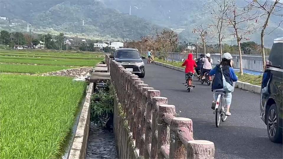 男子騎自行車進稻田繞圈搞破壞　農民憤怒要開告