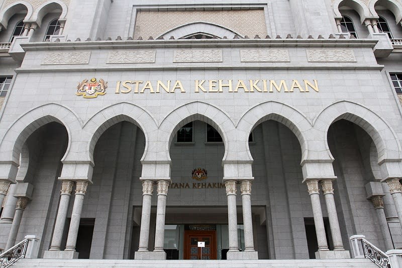 The Palace of Justice building in Putrajaya Aug 8, 2017. — Picture by Miera Zulyana