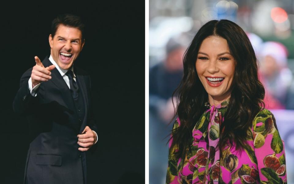 People now want ‘imperfectly perfect teeth’, rather than pearly whites like Tom Cruise’s and Catherine Zeta-Jones’s - Getty Images