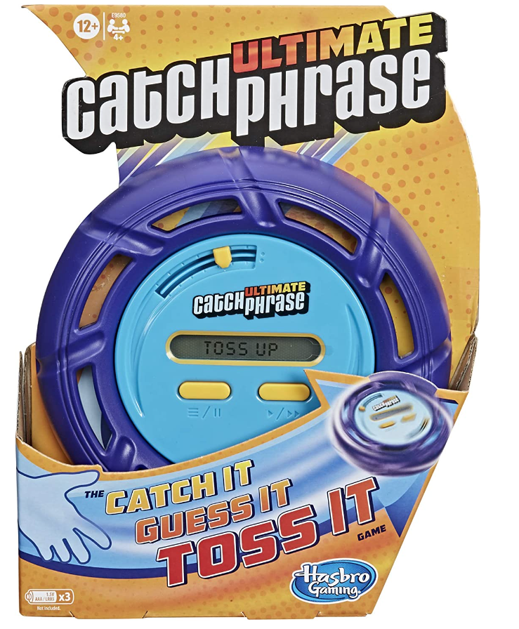 <p>Ultimate Catch Phrase Electronic Party Game</p><p>amazon</p><p>$10.97</p><p><a href="https://www.amazon.com/Hasbro-Games-Ultimate-Catch-Phrase/dp/B083YKSF3B/?tag=syn-yahoo-20&ascsubtag=%5Bartid%7C10072.a.42268466%5Bsrc%7Cyahoo-us" rel="nofollow noopener" target="_blank" data-ylk="slk:Shop Now;elm:context_link;itc:0;sec:content-canvas" class="link ">Shop Now</a></p><span class="copyright">amazon</span>