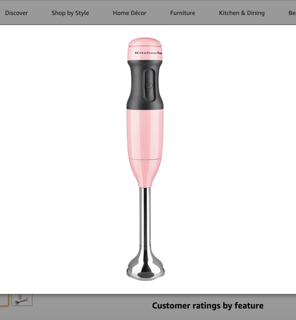 3) Two-Speed Hand Blender