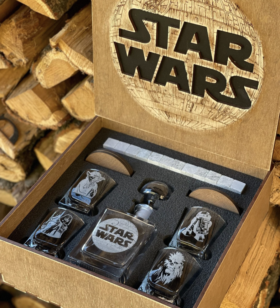 Best Star Wars Gifts - whiskey set