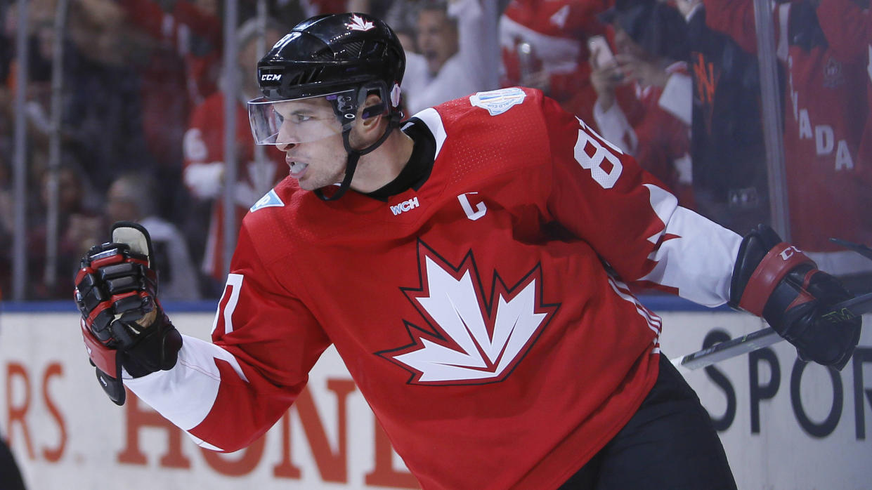 Penguins captain and Canadian hockey star Sidney Crosby received one the country's highest civilian honours on Tuesday. (Photo via USA TODAY Sports)