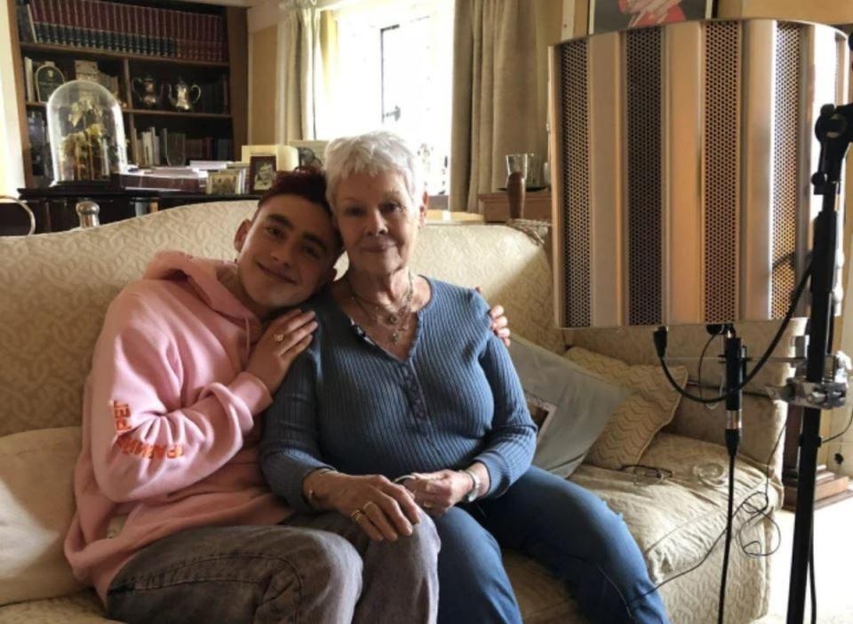 Olly Alexander and Dame Judi Dench have struck up a friendship in recent years (Years and Years)