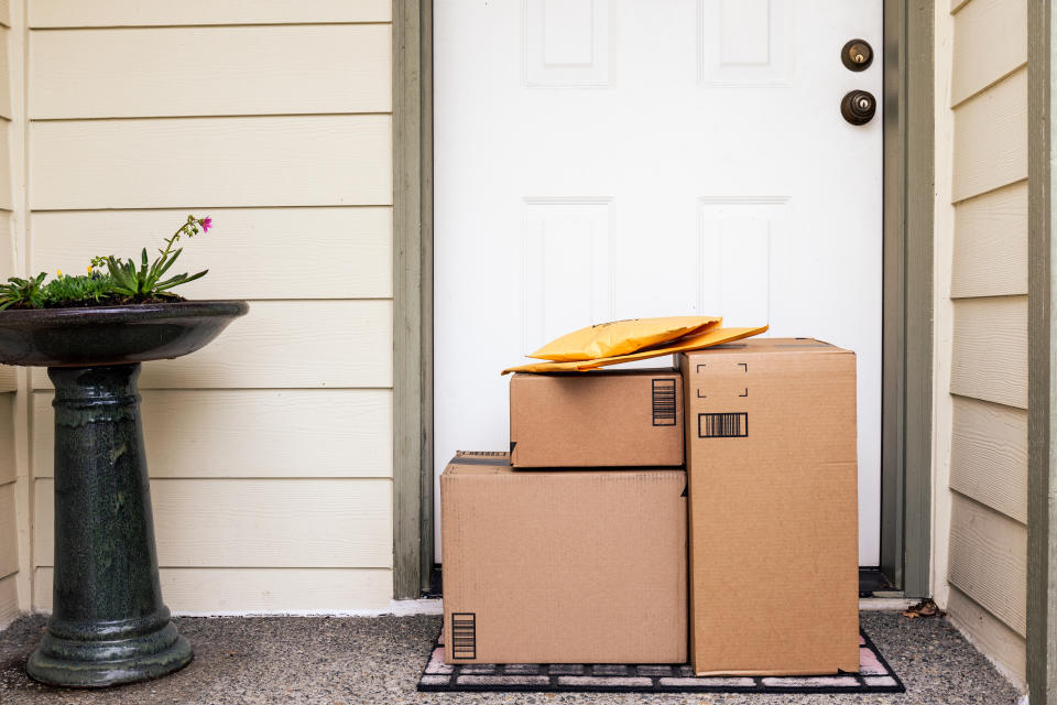 Waiting on a delivery? If you shopped on a fake website, that package may never arrive (Photo: Getty)