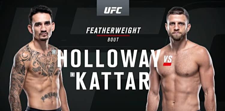 UFC Fight Island 7 Holloway vs Kattar recap