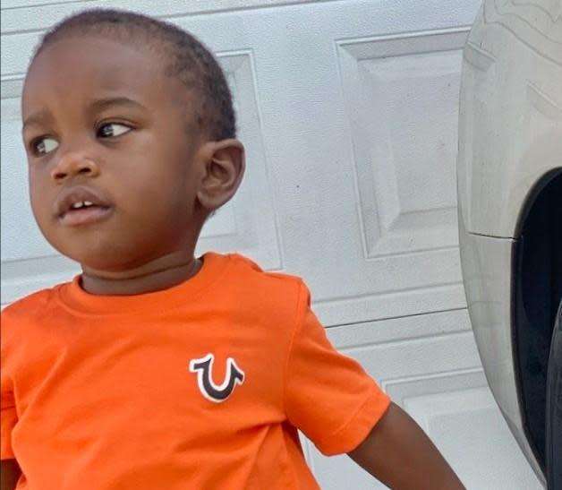 An undated photo of  2-year-old Taylen Mosley, who was found dead in St. Petersburg, Florida, on March 31, 2023.  / Credit: St. Petersburg Police Department