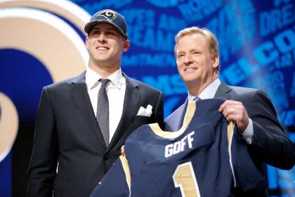 Jared Goff went from 1-11 to No. 1 draft pick. (AFP) 