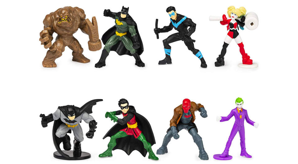 Batman 2-inch Scale 8-Pack of Collectible Mini Action Figures (Amazon Exclusive) (Photo: Amazon)