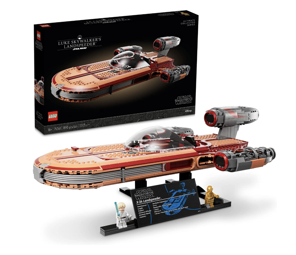 LEGO Star Wars Luke Skywalker’s Landspeeder (photo via Amazon)