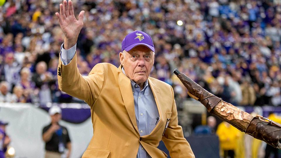 Bud Grant is the Vikings' all-time winningest coach