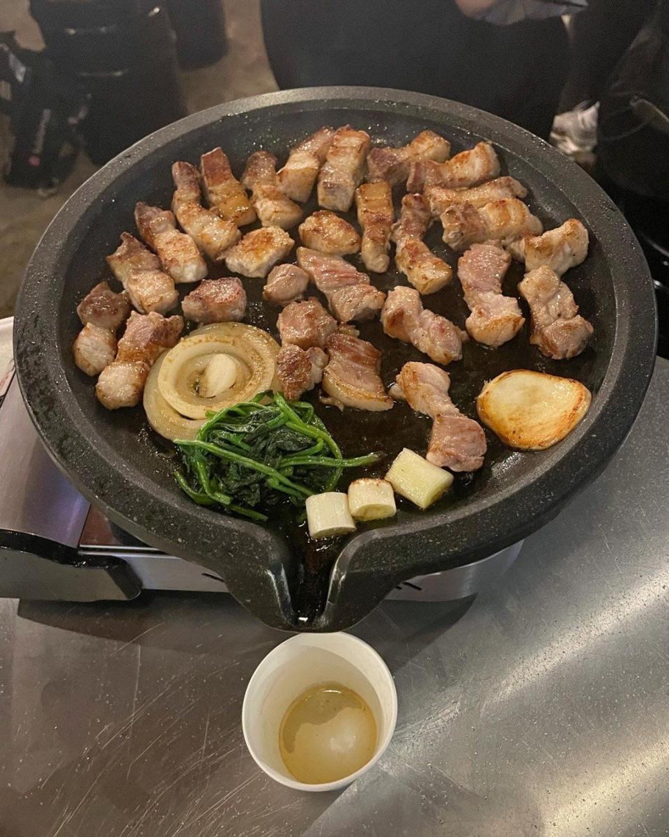 大角咀美食｜大角咀新開「田浦食肉」主打地道韓式燒肉！ 招牌烤豬肉套餐/烤牛排骨/雞蛋羹