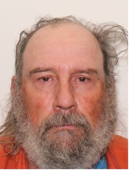 Police are seeking 64-year-old Bret Sherrow, the suspect in a Nov. 13 shooting of a neighbor in Stinesville