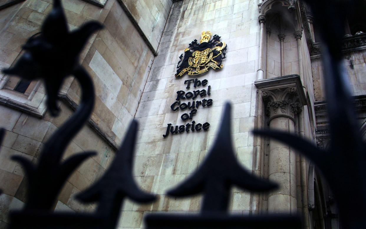 The Royal Courts of Justice in London - www.alamy.com