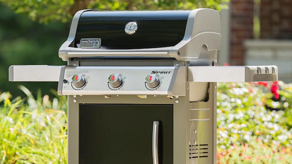 This Weber 3-burner grill is one of many amazing outdoor cookers on sale for Black Friday.