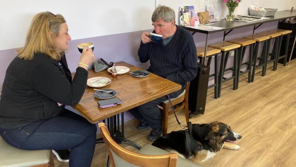 Customers in The Baking Suite