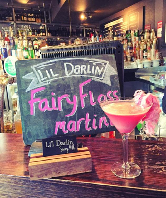 Fairy Floss Martini - Lil Darlin' - Surry Hills