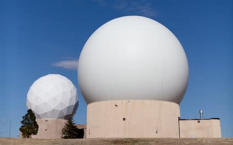 Antennae at Air Force Space Command - Credit: Jacob Pritchard