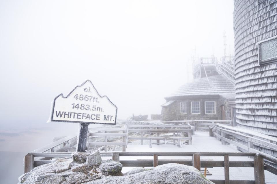 Whiteface, NY first snowfall of the season. October 9th, 2023<p>Whiteface Mountain</p>