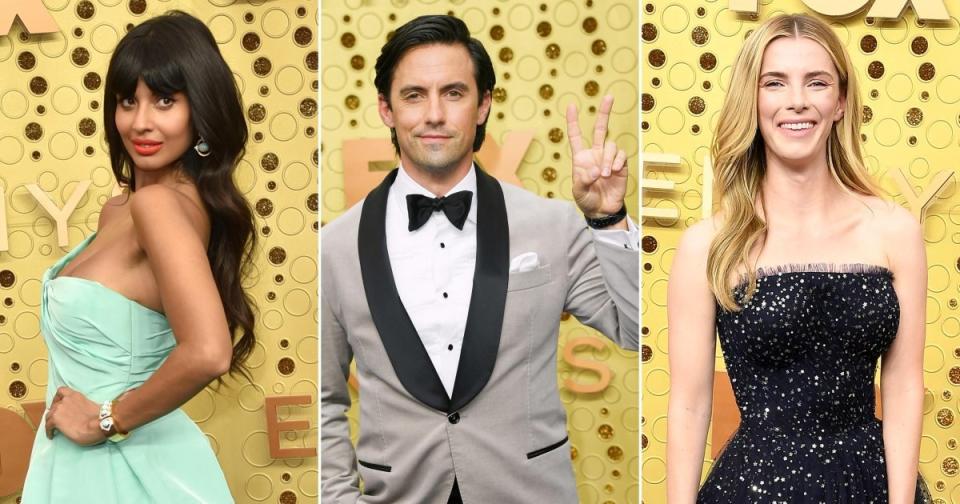 Stars keep it real on the Emmys red carpet