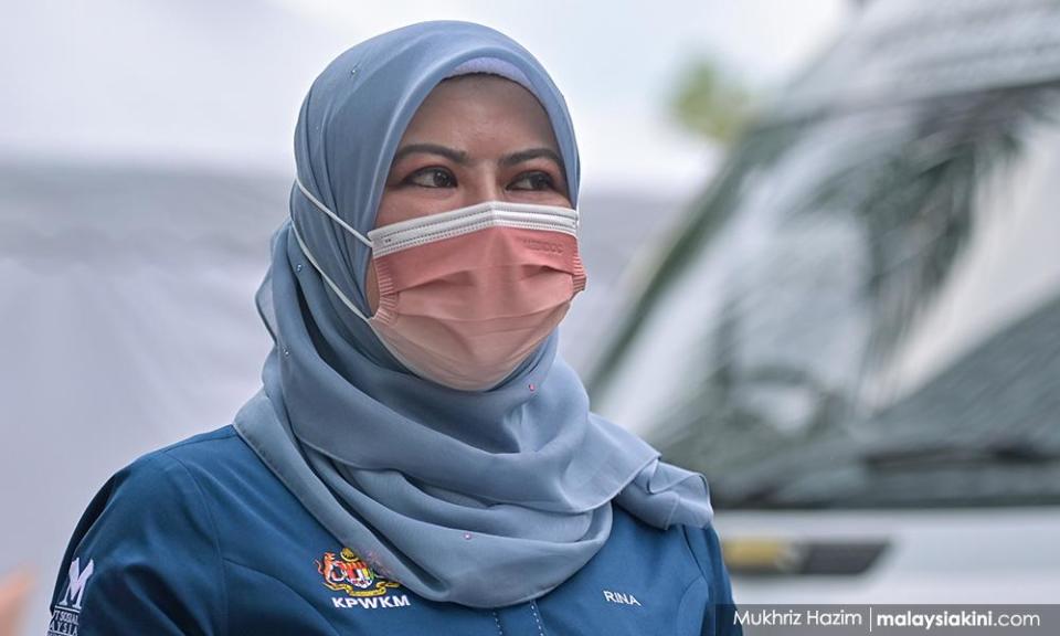 Women, Family, and Community Development Minister Rina Mohd Harun