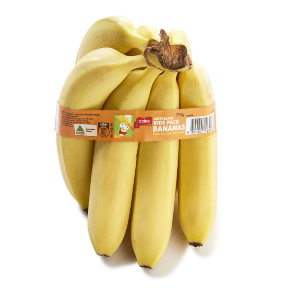 Coles Kids Bananas