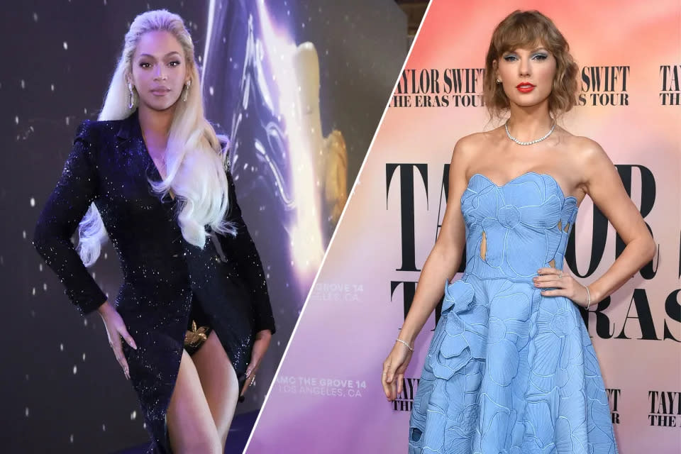 Beyoncé und Taylor Swift füllen aktuell nicht nur Stadien, sondern auch Kinos. (Bild: Getty Images)