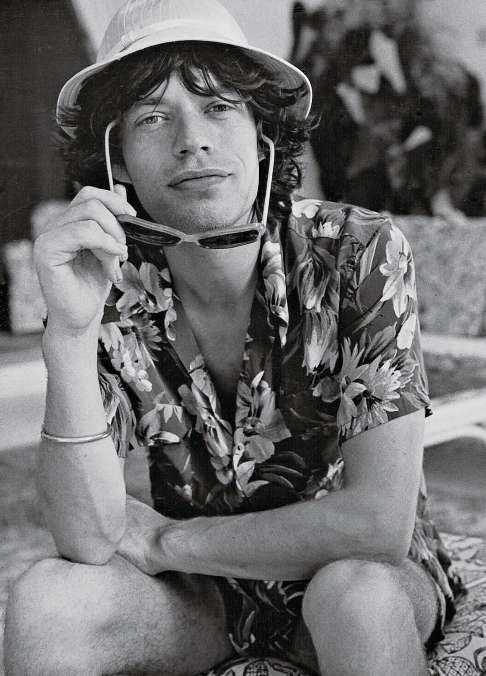 <p>“When Mick is not on tour, he is completely charming,” writes Jann Wenner, a friend of both Jagger (here in 1974) and the McGraths.</p>