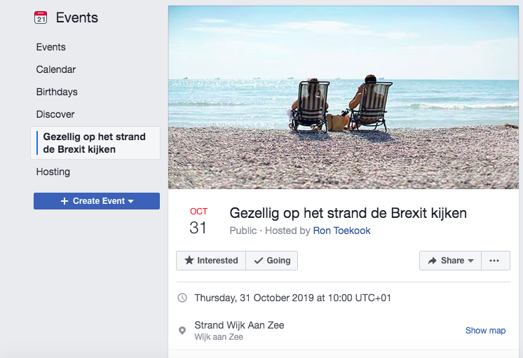 People have been signing up to the beach event on Facebook. (FACEBOOK)