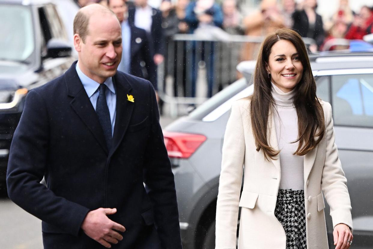 Prince William and Catherine Princess of Wales visit the Aberavon Leisure and Fitness Centre, Port Talbot, Wales, UK - 28 Feb 2023