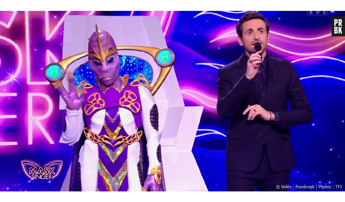 Camille Combal nous dévoile les coulisses de Mask Singer en interview. Qui se cache sous l'Alien ? - Vidéo : Purebreak | Photos : TF1