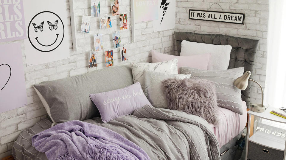 These cute dorm room ideas are fun, on-trend, and affordable