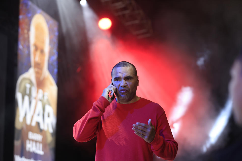 SYDNEY, AUSTRALIA - JANUARY 13: Anthony Mundine looks on  during a Turf War media opportunity at ICC Sydney Theatre on January 13, 2022 in Sydney, Australia. (Photo by Mark Evans/Getty Images)