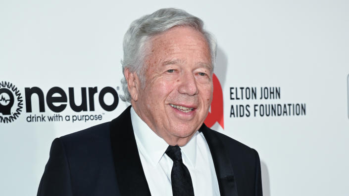 <p><span>A self-made man, Robert Kraft bought the New England Patriots in 1994 for $172 million and built it into a $5.9 billion super-franchise. With six Super Bowl wins, the Pats are the most successful team in modern football. </span></p> <p><span>As a kid growing up in the Boston area, Kraft sold newspapers outside of Braves Stadium, according to Forbes, and he later went on to make a fortune in packaging and paper. In between those two jobs, he played running back for the Columbia Lions before an injury cut his career short, according to the team's website. Forbes pegs his net worth at over $8 billion.</span></p> <p><small>Image Credits: Silvia Elizabeth Pangaro / Shutterstock.com</small></p>
