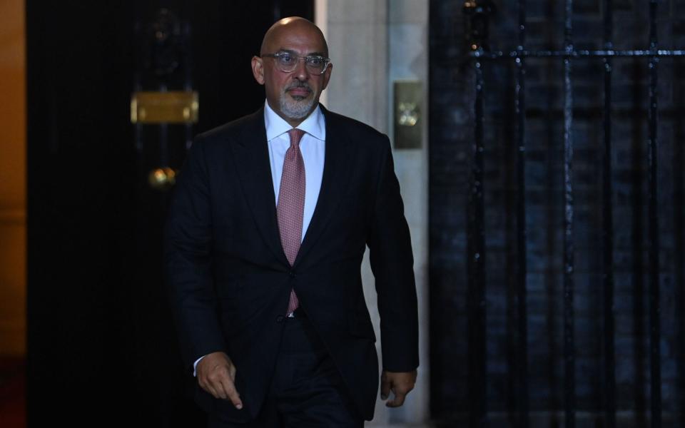 Nadhim Zahawi, appointed Chancellor of the Duchy of Lancaster, exits No10 - NEIL HALL/EPA-EFE/Shutterstock