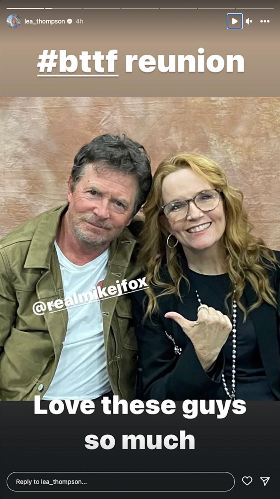 https://www.instagram.com/lea_thompson/?hl=en. Lea Thompson/Instagram