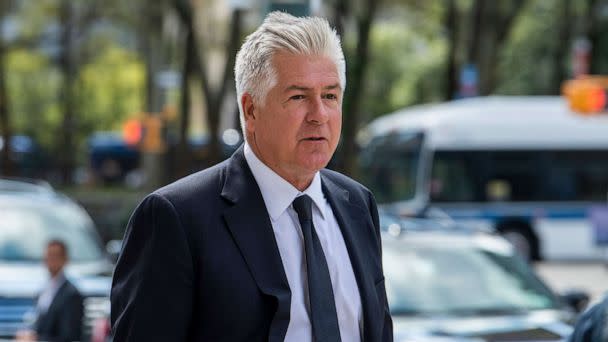 PHOTO: Evan Corcoran, attorney and former advisor to President Donald Trump, arrives at Brooklyn Federal Court on Sept. 20, 2022, in New York. (Brittainy Newman/AP, FILE)