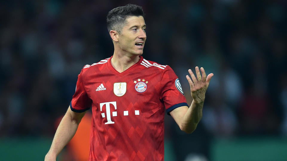 Robert Lewandowski is a top centre forward