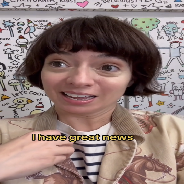 <span> @katiemicucci/TikTok / Via <a href="https://www.tiktok.com/@katiemicucci/video/7312996540828732718" rel="nofollow noopener" target="_blank" data-ylk="slk:tiktok.com;elm:context_link;itc:0;sec:content-canvas" class="link ">tiktok.com</a></span>