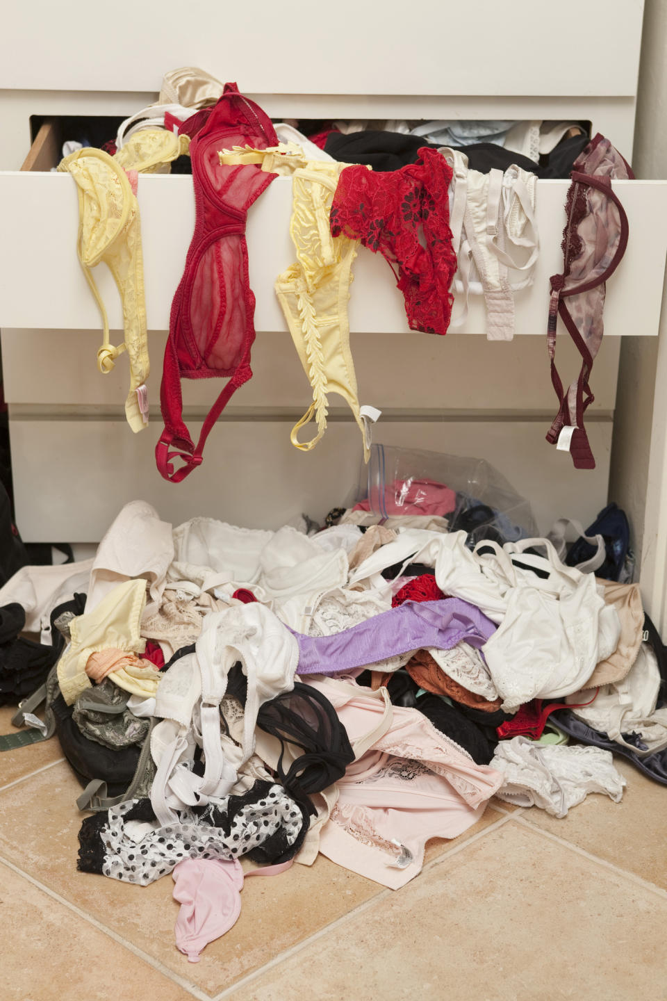There's a 'dirty little secret' hidden in Aussie womens' underwear drawers. Photo: Getty Images.