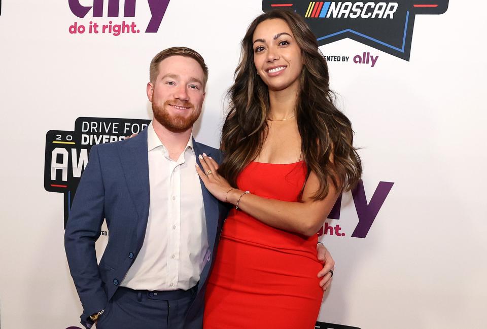 Tyler Reddick and fiancee Alexa DeLeon were featured heavily in the new Netflix documentary, "NASCAR: Full Speed".